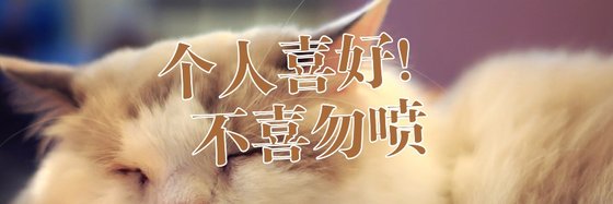 个人喜好！不喜勿喷